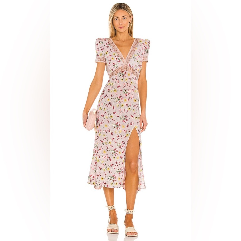 Revolve LPA Davenport Dress in Florenza Print